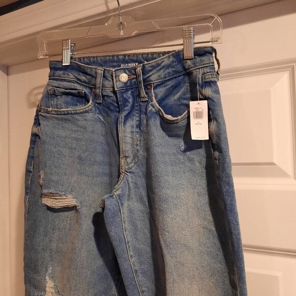 Old Navy Jeans Womens Size 0 Petite High Rise Curvy O.G. Straight Bundle of 2 - Picture 6 of 14